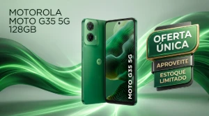 MOTOROLA MOTO G35 5G 128GB - somente 2 unidades - Produtos Físicos