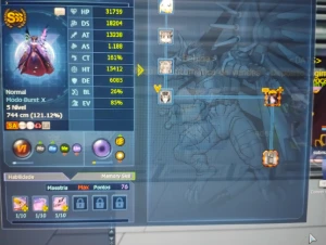 Conta Laomega - Digimon Masters Online DMO