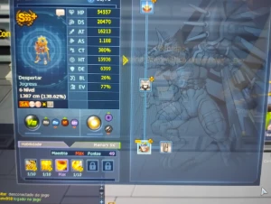 Conta Laomega - Digimon Masters Online DMO