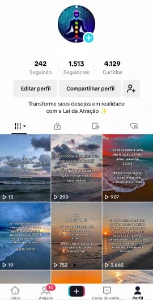 Conta Tiktok Com 1800 Seguidores; Promover Suspenso - Redes Sociais