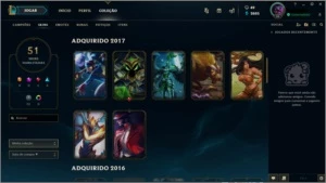 Conta League of Legends LOL