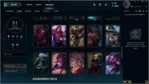 Conta League of Legends LOL