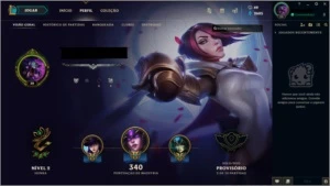 Conta League of Legends LOL