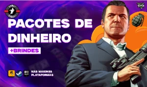 GTA 5 ONLINE PC - Pacotes de Dinheiro+Brindes | inauguração!