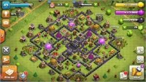 Recém cv9 com gold/elixir full (era cv8 full) - Clash of Clans