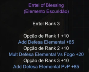Conjunto De Errtel Dark 10-10-10 Full Pvp Punish - MEGAMU - MU Online