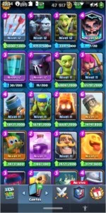 Clash Royale - Nível 13 todas as lendárias 3 anos de conta