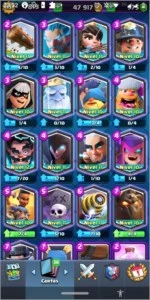 Clash Royale - Nível 13 todas as lendárias 3 anos de conta