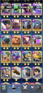 CLASH ROYALE LVL 13 FULL CRL 2020