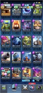 CLASH ROYALE LVL 13 FULL CRL 2020