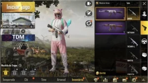 Conta PUBG mobile-Lvl 64-Muitas skins !