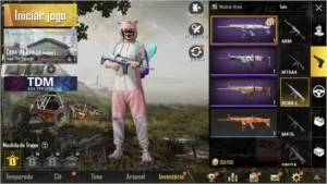 Conta PUBG mobile-Lvl 64-Muitas skins !