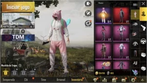 Conta PUBG mobile-Lvl 64-Muitas skins !