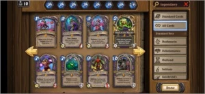 Conta Modo Livre Hearthstone 182 lendárias - Blizzard