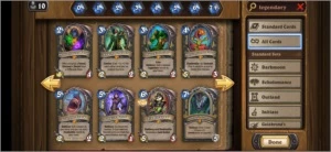Conta Modo Livre Hearthstone 182 lendárias - Blizzard