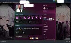CONTA STEAM NÍVEL 25 BARATA