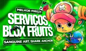 Upo Contas De Blox Fruits E Upo Haki Da Obs. SERVIÇO - Roblox