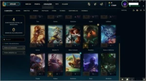 CONTA LOL SMURF LVL 30, 20 CHAMPS E 17K DE EA - League of Legends