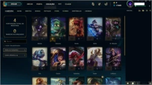 CONTA LOL SMURF LVL 30, 20 CHAMPS E 17K DE EA - League of Legends