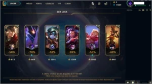 CONTA LOL SMURF LVL 30, 20 CHAMPS E 17K DE EA - League of Legends