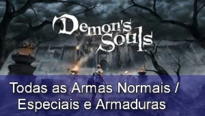 Demons Souls Remake Ps5 - Pack de Armas e Armaduras  - Playstation