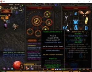 VENDO CONTA MU WEBZEN GRAND MASTER LVL 423 - MU Online
