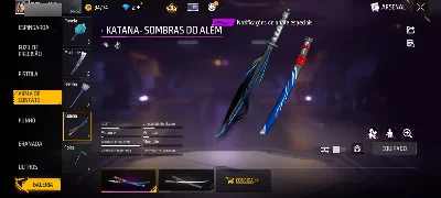 Conta Free Fire Nv 52 Bandeirão + trono | Conjunto Jujutsu