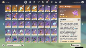 Genshin Impact - Ar57 , 11 Personagens T5 E 5 Armas T5 + Tig