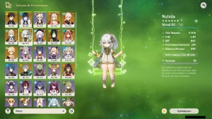 Genshin Impact - Ar57 , 11 Personagens T5 E 5 Armas T5 + Tig