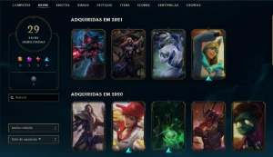 Conta lol lv 93 barata - League of Legends