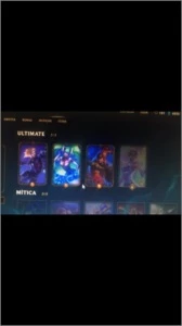 Conta de league of legends com todos champs e 223 skins LOL