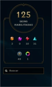 CONTA DIAMANTE / 125 SKINS /FALTA SÓ 2 CHAMPS / HONRA 4 - League of Legends LOL
