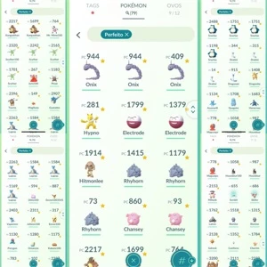 Conta Pokemon Go Nível 36 - Pokémon