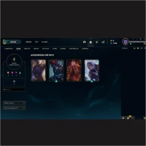 CONTA PLATINA 1- COM GMAIL FAKE - League of Legends LOL