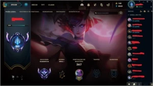 Conta DIAMANTE 3  ((TROCO EMAIL JUNTO)) - League of Legends LOL