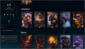 Conta DIAMANTE 3  ((TROCO EMAIL JUNTO)) - League of Legends LOL