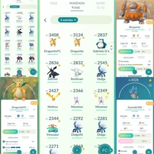 Conta Pokemon Go Nível 37 - Pokémon
