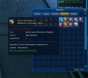 CONTA LDMO   ALTER S  , OMEGASHOUTMON ,  +VARIAS  JOGRES - Digimon Masters Online