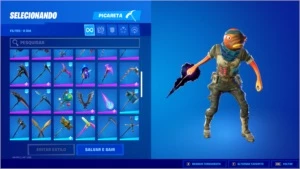 conta de fortnite mais de 100 skins 9 passes sesson 3