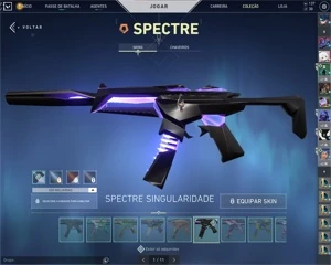 Conta NFA EX Radiante para brincar com +100 skins - Valorant