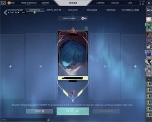 Conta NFA EX Radiante para brincar com +100 skins - Valorant