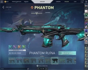 Conta NFA EX Radiante para brincar com +100 skins - Valorant