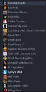 Steam Account 7anos e + de 400 reais em jogos Terraria,Gmod.