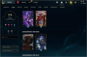 Conta gold 4 - League of Legends LOL