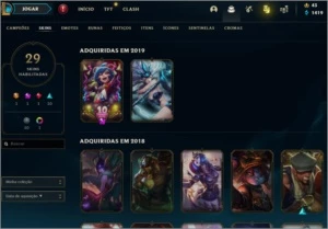 Conta gold 4 - League of Legends LOL