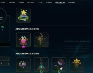 Conta gold 4 - League of Legends LOL