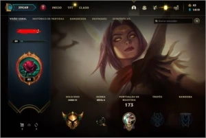 Conta gold 4 - League of Legends LOL