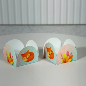 Forminhas para Doces Raposinha - Kits 50, 100 ou 150 - Artesanato e Personalizados