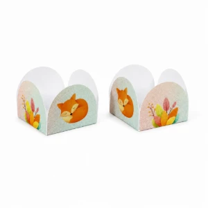Forminhas para Doces Raposinha - Kits 50, 100 ou 150