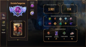 Conta Ex-Mestre Runeterra 3933 cartas+ conta LOL lvl.164 - League of Legends